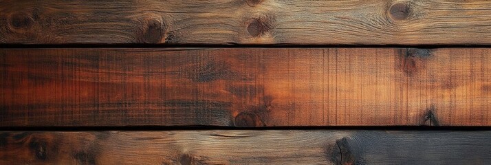 Obraz premium Detailed Wooden Plank Texture with Rich Brown and Black Tones for Background Use in Various Creative Projects