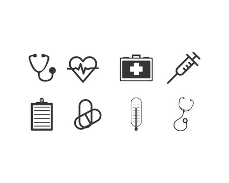 Healthcare Line Icons. Editable Stroke. Pixel Perfect. For Mobile and Web. Contains such icons as Hospital, Dental