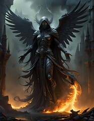 statua angelica oscura