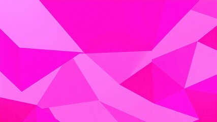 Obraz premium Abstract Pink and Magenta Geometric Polygon Pattern Background