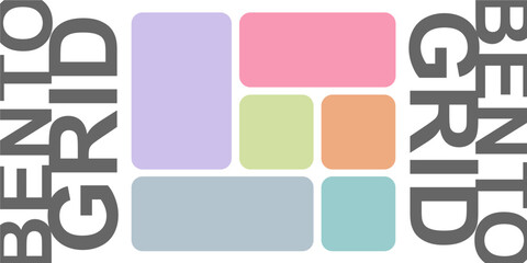 Modular shapes and bento grid