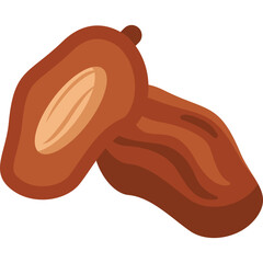illustration of a dates fruit