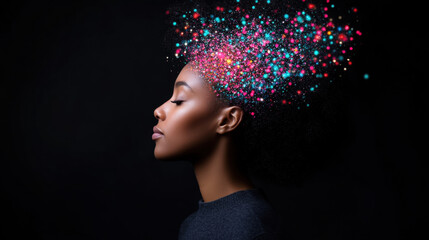 Fulfillment, A scientist examines research results, showcasing high fidelity imagery that emphasizes analysis and innovation in their field of study.