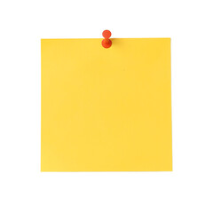 Bright golden sticky note for cheerful reminders