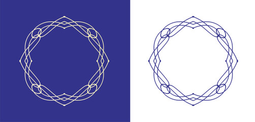 アンティークなフレームデザイン