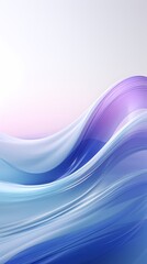 Obraz premium digital technology purple silver flowing lines poster background