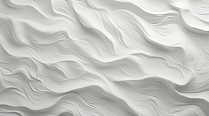 Fototapeta premium Vibrant Wavy Abstract White Background