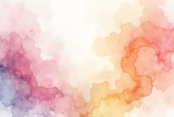 Obraz premium Abstract delicate minimalist watercolor background