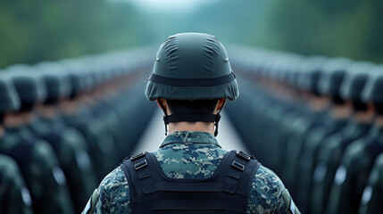 Hierarchy, This image analyzes military hierarchy, showcasing high fidelity graphics in a contemporary design for educational or informative use.