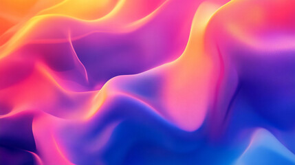 Obraz premium Vibrant abstract design showcasing flowing colors that inspire creativity and innovation in digital art environments. Generative AI