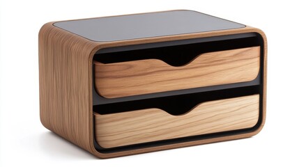Stylish Modern Wooden Storage Drawer Unit