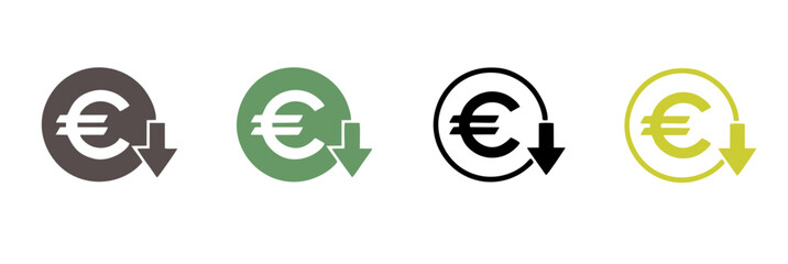 Cost reduction vector signs.