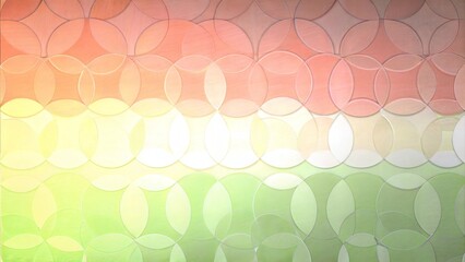 Abstract Soft Pastel Gradient with Overlapping Circles
