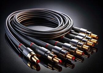 Multicore audio cable with 10 channels for silhouette shots.