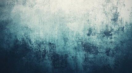 Fototapeta premium Abstract grunge texture with teal and gray tones.