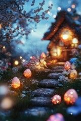 Enchanted Spring Easter Garden