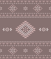Southwest Aztec geometric Native American Mexican Navajo tribal ethnic boho indian texture ornament seamless pattern fabric colorful design vector for woven textile printing blanket rug carpet fashion