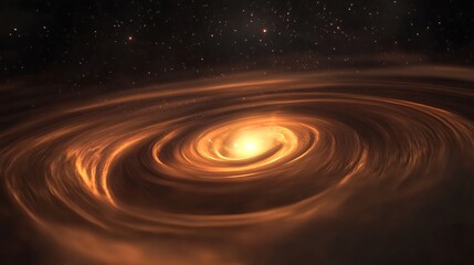 Obraz premium Stunning Swirling Nebula with Shining Stars and Galaxy Background