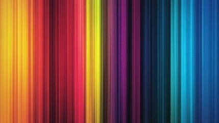 Obraz premium Abstract vibrant rainbow vertical stripes background. (2)