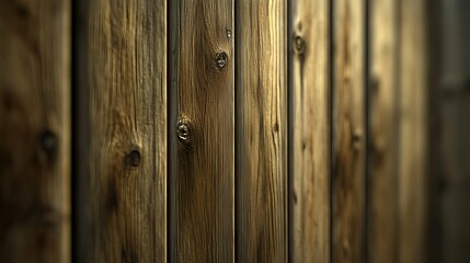 Fototapeta premium Photorealistic Rustic Brown Wooden Texture with High Resolution Detail