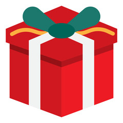 gift box with ribbon