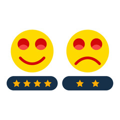 Satisfaction Level Icon Style
