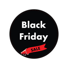 Black Friday Sale Button Vector Stock Illustration  Download Now
