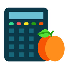 Calorie Calculator Icon Style