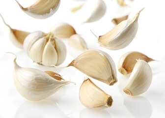 Fototapeta premium garlic and cloves