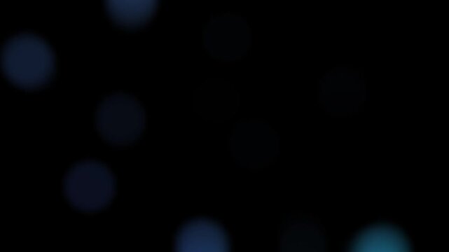  푸른빛 보케 백그라운드