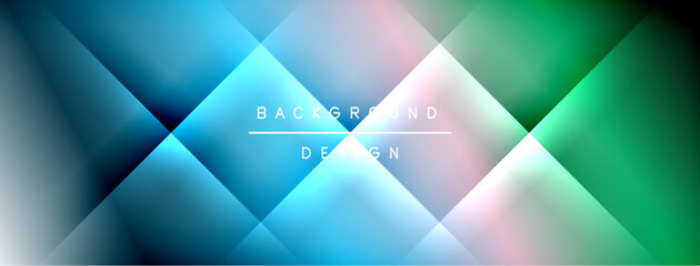 Fototapeta premium Colorful gradient with lines made of shadow and light. Creative background