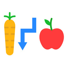 Calorie Deficit Icon Style