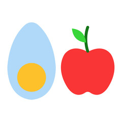 Healthy Fat Icon Style