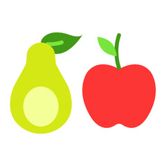 Low Fat Diet Icon Style