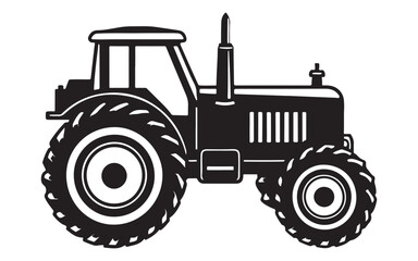 tractor isolated on white background