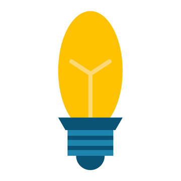 Candle Bulb Icon Style