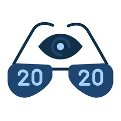 20 20 Vision Icon Style