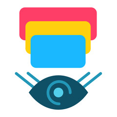 Depth Perception Icon Style