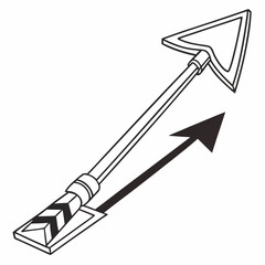 arrow and hammer