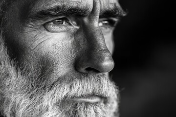 Middle-Aged Man with Stubble