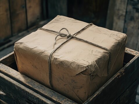 Wrapped package