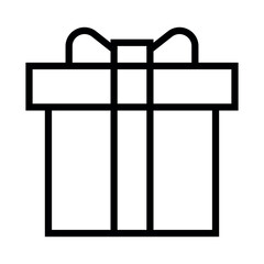 Giftbox vector icon