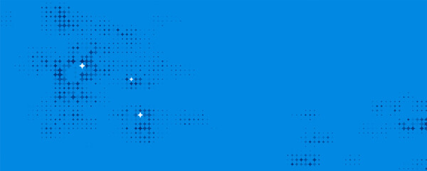 Light BLUE vector pattern with christmas stars. Decorative shining illustration with stars on abstract template. Smart design for your business advert.