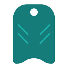 Bodyboarding Icon Style