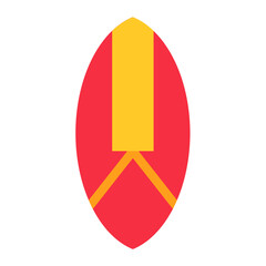 Skimboarding Icon Style