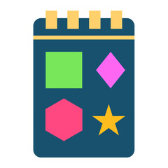 Geometric Shapes Icon Style