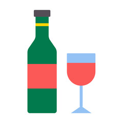 Wine Icon Style