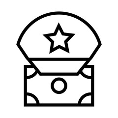 Corruption vector icon