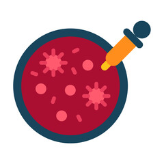 Petri Dish Icon Style