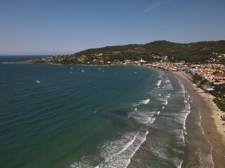 Garopaba Beach - Brazil - Kitesurf - Aerial Images